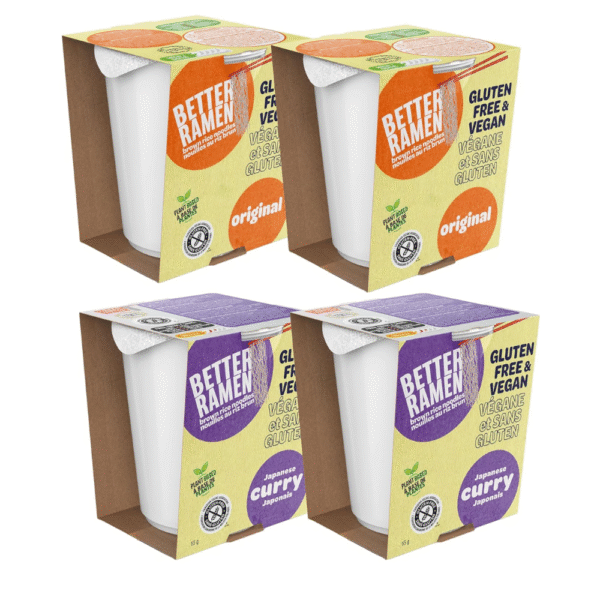BetterRamen Gluten-Free Rice Noodles Ramen